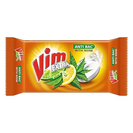 Vim Dishwash Anti Bac Bar Neem 200 g (Pack of 3)