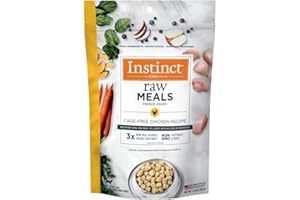 Instinct Raw Meals Freeze-Dried Chicken Cat Food, 9.5 oz. Bag