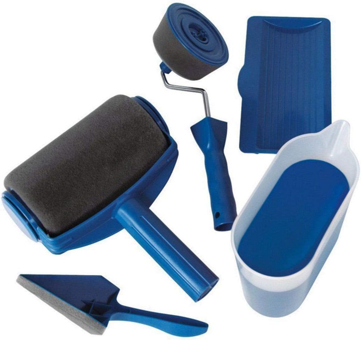 5Pcs DIY Paint Runner Pro Roller The Renovator Pintar Facil Painting Kit, Paint Rollers Amazon