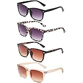 Babrvma Bifocal Sunglasses For Women 4 Pack Reading Sunglasses Uv400 Sun Reader Glasses