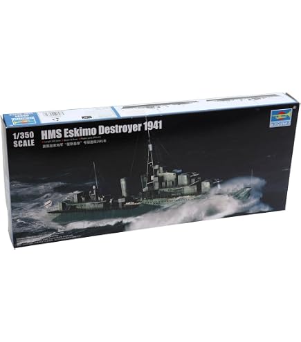 Amazon.com: Trumpeter HMS Eskimo WWII British Tribal Class