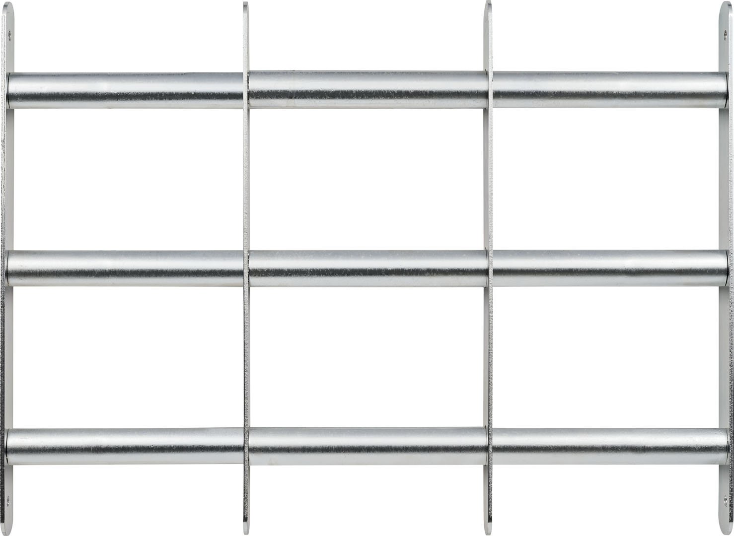 ABUS 73431 FGI5450 500-650 x 450 Window Grills, Silver