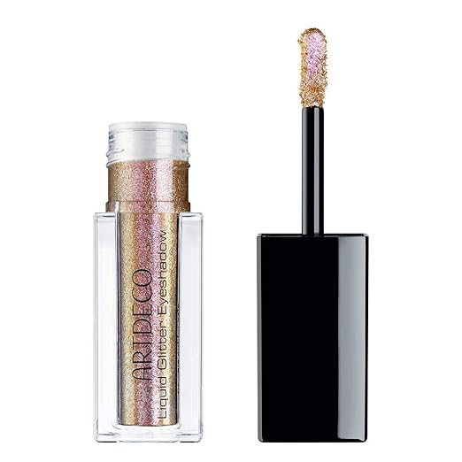 ARTDECO Liquid Glitter Eyeshadow, Lidschatten, Nr. 6 rose gold Amazon