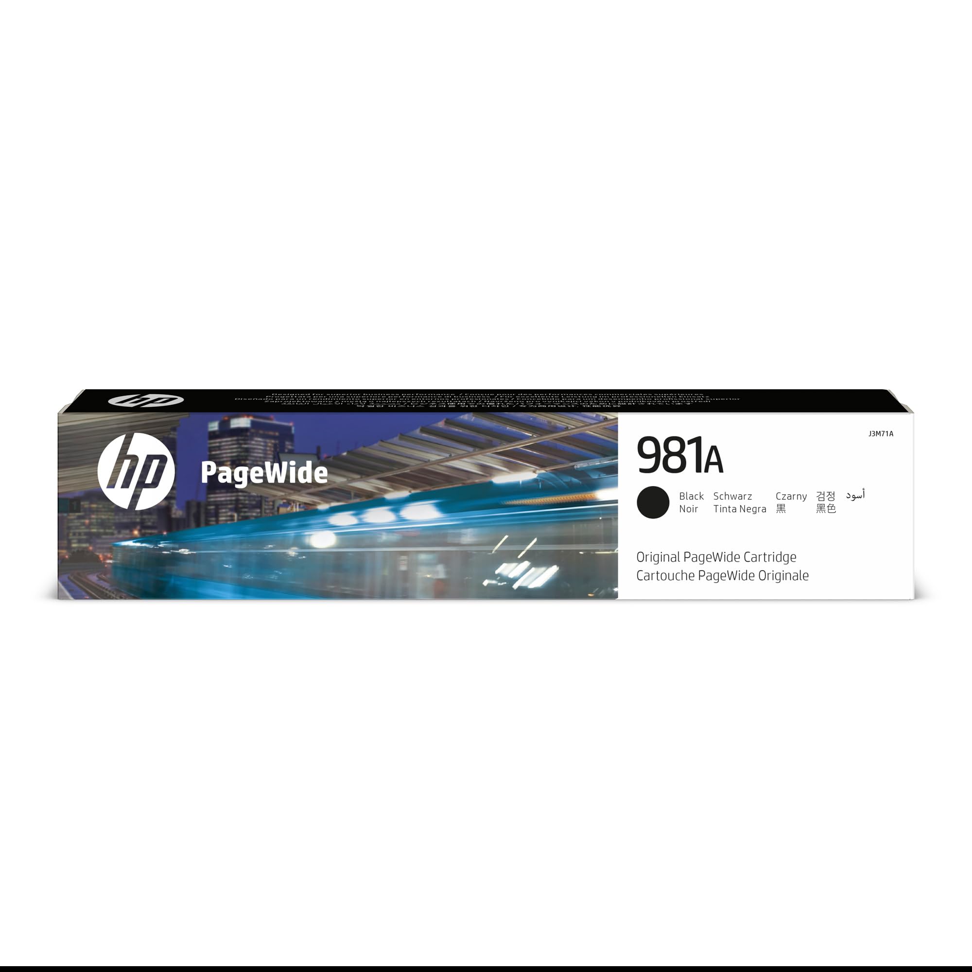 HP J3M71A 981A Original PageWide Cartridge, Black, Single Pack