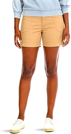 lee riders mid rise utility short