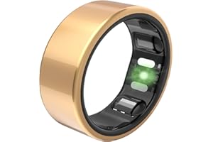 QALO QRNT Slim Smart Ring – Lightweight Water-Resistant Titanium Fitness Tracker, Advanced Tracking for Sleep, Steps, HRV, Women’s Health, No Subscription Fee, iOS &amp; Android Compatible (Gold, 9)4.2 out of 5 stars 411 offer from $159.96