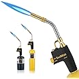 Propane torch Head with Igniter, Map Gas Torch Kit for Propane, Map and Mapp Gas,High Intensity Torch Head, Trigger Start GasTorch,Turbo Torch,Welding Torch Kit, Blow Torch(CSA,Without gas valve)