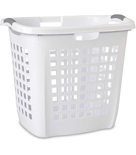 Amazon.com: Sterilite Ultra Easy Carry Laundry Hamper, Comfort
