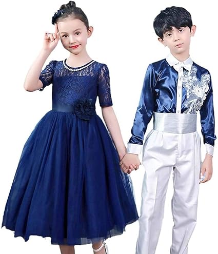 Amazon Co Jp Lgpingopkj キッズ ダンス ステージ衣装 子供舞台服 キッズ ドレス ピアノ発表会 ワンピース 女の子 結婚式 子供 子供スーツ フォーマル ボーイズフォーマルスーツ 男の子 卒業式 入学式スーツ 七五三 キッズ演出服 女の子 180 ホビー