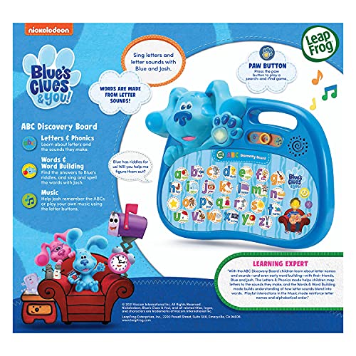 LeapFrog Blue's Clues and You! ABC Discovery Board, Blue