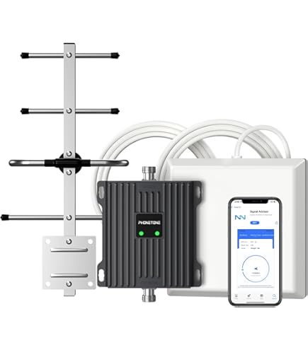 Amazon.com: Cell Phone Signal Booster for Home & Office,Up to