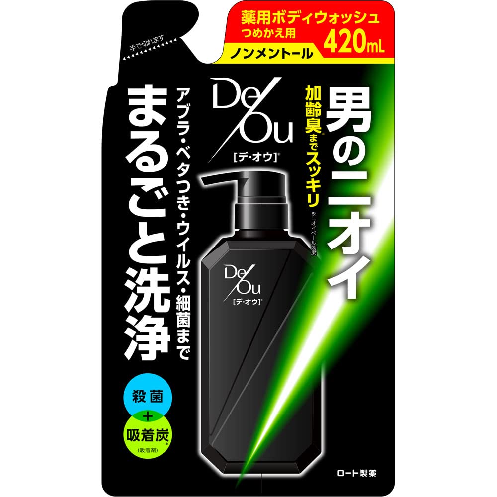ロート製薬 デ・オウ 薬用ジェルクレンズ ノンメントール 詰め替え 420mlの商品画像