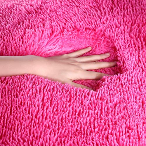 LOCHAS Ultra Soft Indoor Modern Area Rugs Fluffy Living Room Carpets