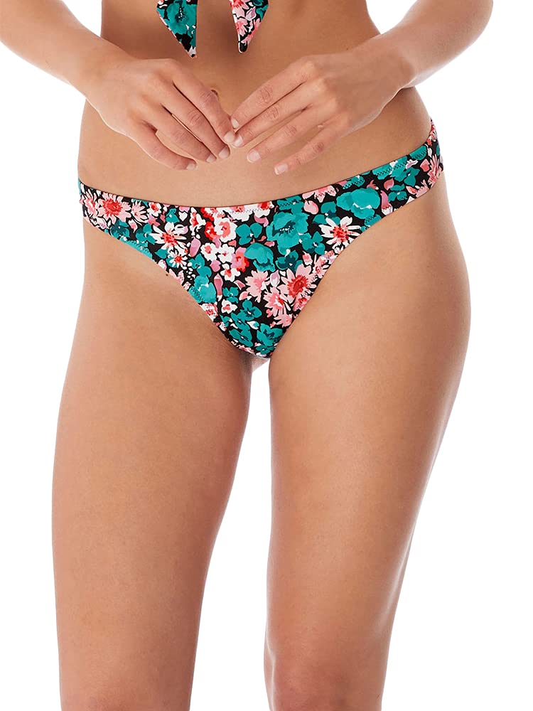 Freya Women's Water Meadow Brazilian Bikini Bottoms, Multi, Small