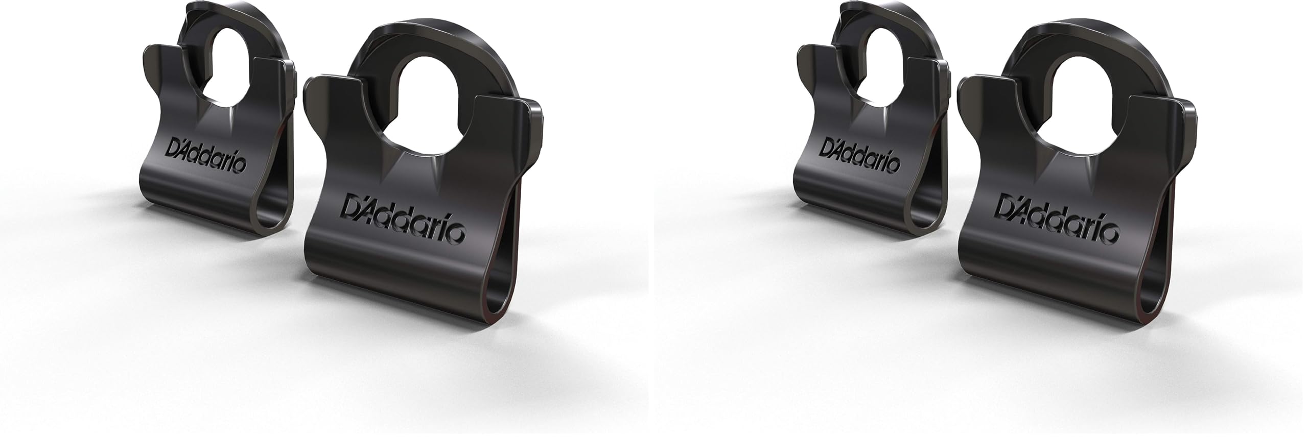 Planet Waves D'Addario Dual-Lock Guitar Strap Lock - Guitar Strap Locks Set - Protect Your Instrument with No Modifications or Hardware - Secures Cables - Easy to Attach - 1 Pair (Pack of 2)