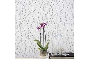 CUTTING EDGE STENCILS Pearls Allover Wall Stencil – Large Stencils for Painting Walls – Try Stencils Instead of Wallpaper – Modern Stencils for Wall Painting – Stencil Designs for DIY Home Décor (Small: 21.1" x 36.4")