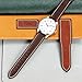 iStrap Quick Release Watch Band - Top Grain Leather Replacement Quickfit Strap - Stainless Steel Buckle - 18mm, 19mm, 20mm, 21mm 22mm,24mm for Men Women