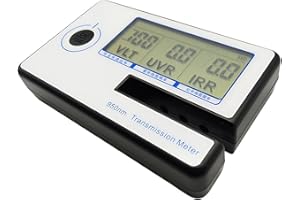 Digital Display Car Window Film Analyzer 950nm Wavelength Tint Meter Tool Upgrade Small ABS Color Measuring Tool for Multiple