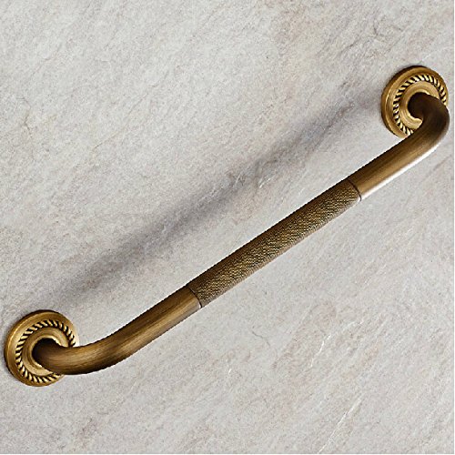 Leyden Wall Mount Antique Brass Material Grab Bar Bathroom Accessories