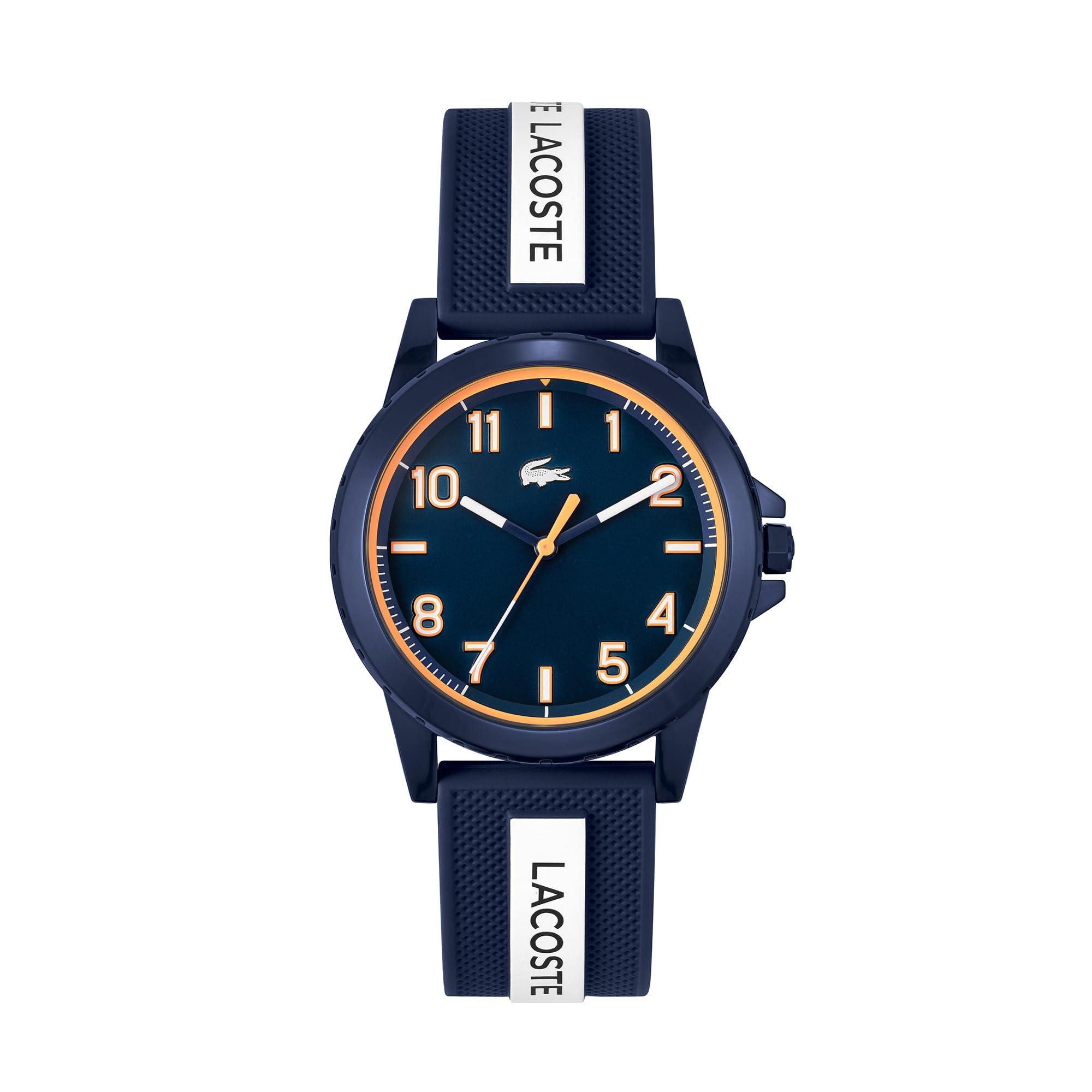 Lacoste Analogue Quartz Watch for Youth RIDER Collection with Blue Silicone Bracelet - 2020142