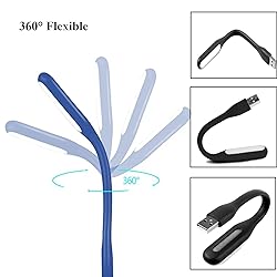 Soseelnee Mini Flexible Light, Portable USB Led