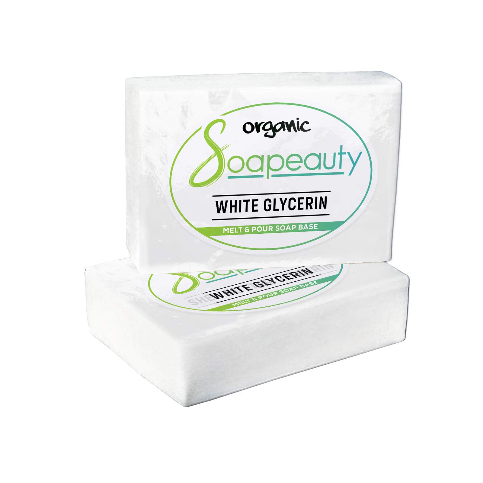 Buy WHITE GLYCERIN MELT and POUR SOAP BASE ORGANIC 2 LBS TO 25 LBS (2