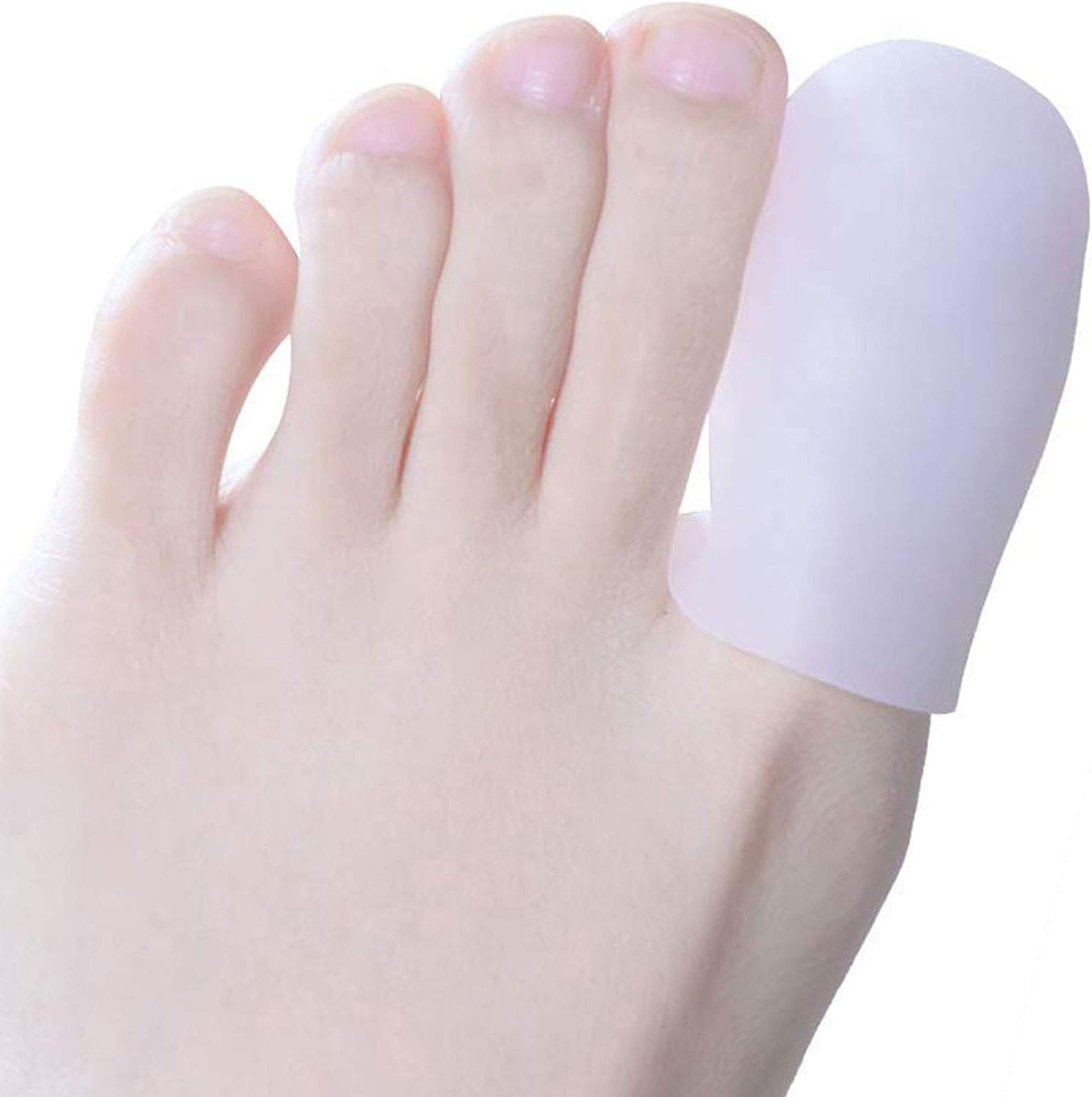 PEDIMEND™ Silicone Gel Big Toe Cap Protector (1PAIR), Toe Pads to Prevent Friction Injury/Corns/Callus, Toe Nail Proctors