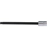 Stanley Proto J4907BD 3/8-Inch Drive Ball End Extra Long Hex Bit Socket, 7/32-Inch