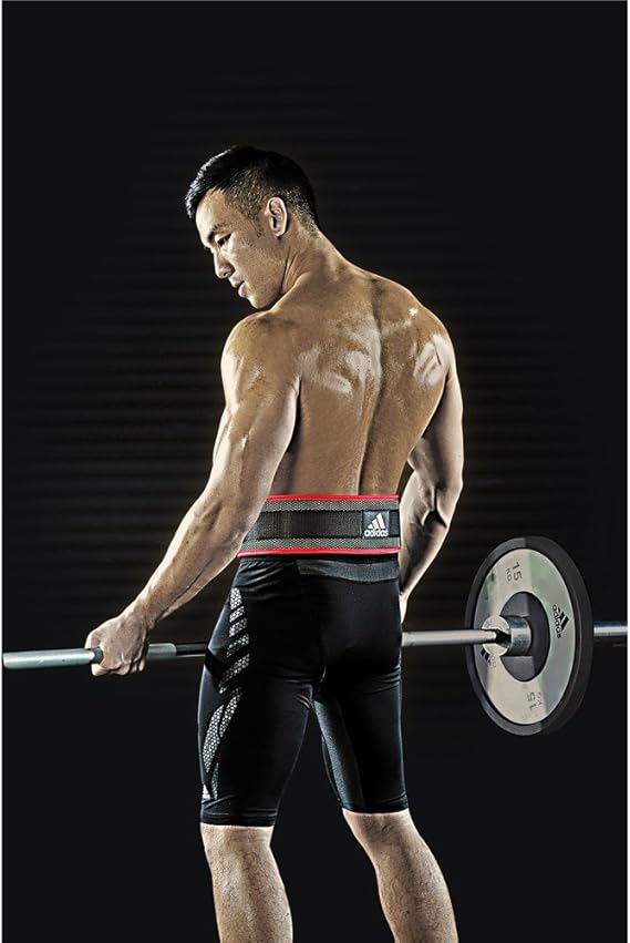 adidas nylon weightlifting belt