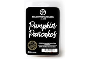 Milkhouse Candle Company, Pumpkin Pancakes, Creamery Collection Soy Wax Fragrance Melts, 5.5 Ounce