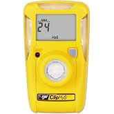 BW Technologies/Honeywell Analytics BWC2-H BW Clip Single-Gas Detector, Hydrogen Sulfide (H2S), Yellow