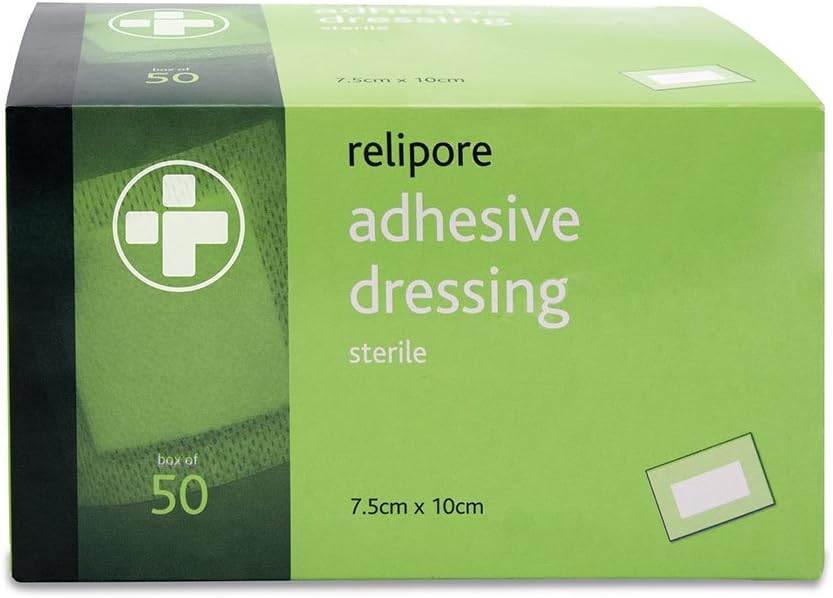 Reliance Medical Relipore First Aid Sterile Dressing, Low Allergy Sterile Adhesive Dressings for Wounds Injuries and Aches - Image 5