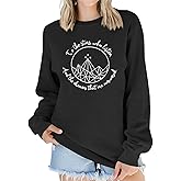 GLIGLITTR Womens Acotar Velaris Sweatshirt City of Starlight Crewneck Sweaters Stars Graphic Pullover Long Sleeve Clothes