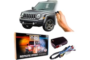 MPC Remote Start Compatible with 2007-2017 Jeep Patriot || 100% Plug n Play || Press Fob 3X Lock to Start || Zero Wire Splicing