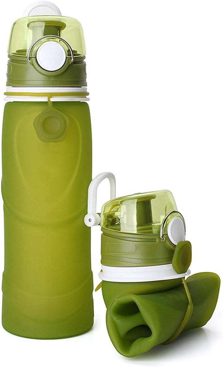 bottiglia d'acqua pieghevole per lo yoga