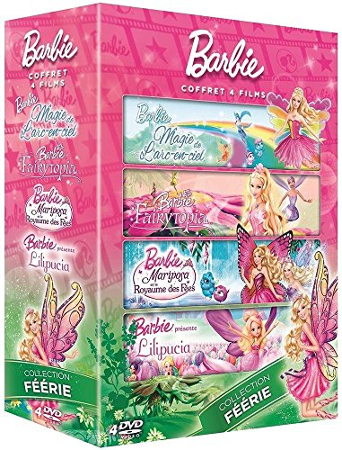 Barbie - Coffret 4 films : Collection Féérie - Pack