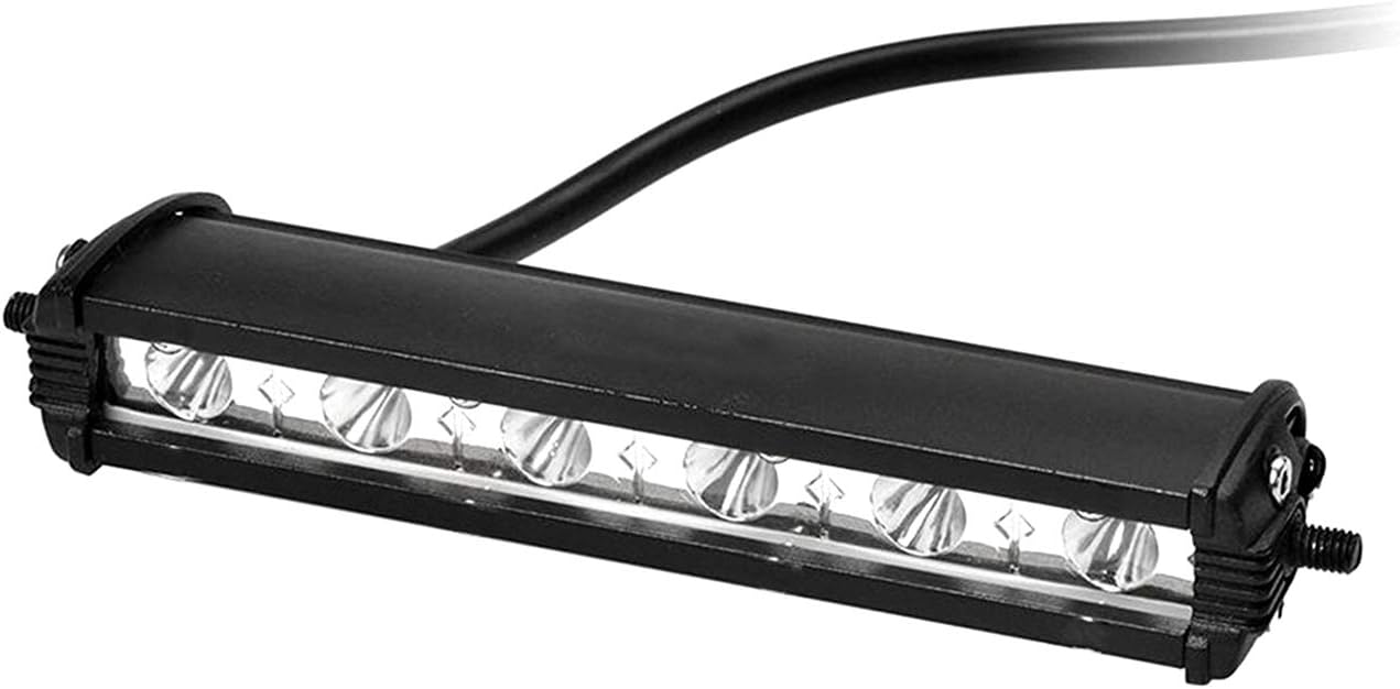 Motopack M7I6F1P 6 LED Fog Light Bar 7 inch Waterproof CREE LED Spot Light Off Road Driving Fog Lamp for Car and Motorcycle (18W)