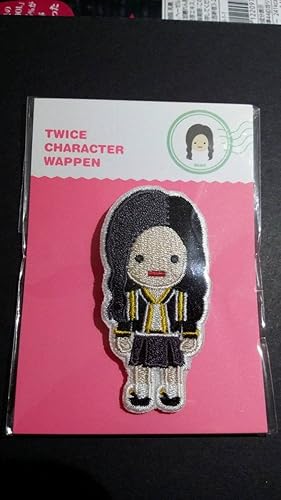 Amazon Twice トゥワイス 韓国公式 キャラクター ワッペン ミナ ポップアップ バッジ アイドル 芸能人グッズ 通販