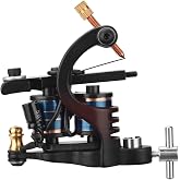 BAMTTOO Professional 10 Wraps Tattoo Coil Machines Coil Tattoo Machine Liner Shader Tattoo Machines for Artists Body Art Beginner