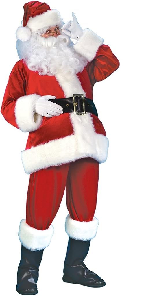 XCOSTUME Christmas Santa Claus Costume Complete Dressup Amazon Christmas Costumes