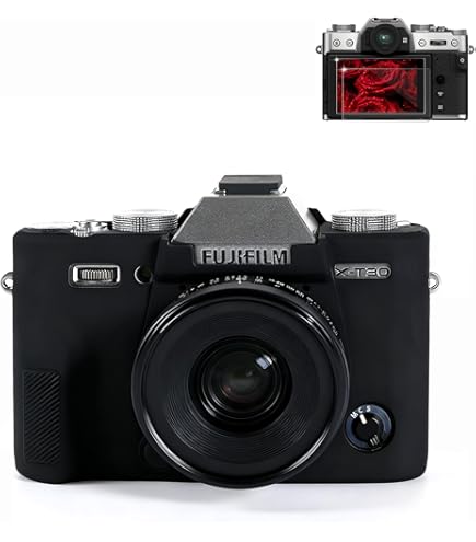Custodia In Silicone EasyCover Per Fujifilm X-T3 – Nera, Nuova E Originale UK