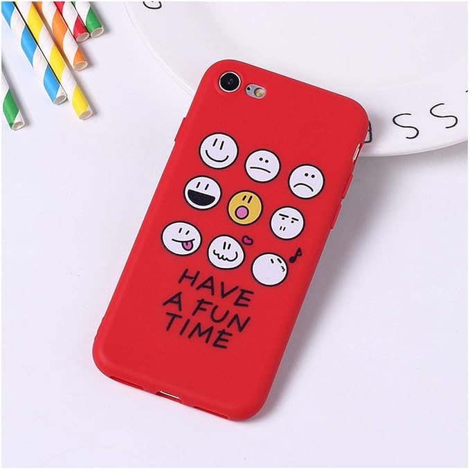 Amazon Funny Expression 漫画の絵文字サボテンシリコンマットソフト電話ケース Iphone 7plus 7 6 6s 5s 8 8plus X Xs Max用 For Iphone X ケース カバー 通販