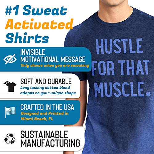 LeRage-Shirts-Workout-Shirt-for-Men-with-Sweat-Activated-Technology-and-Hidden-Inspirational-Message-Hustle-for-The-Muscle