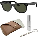 Ray-Ban RB2140 ORIGINAL WAYFARER CLASSIC Sunglasses with Official Kit