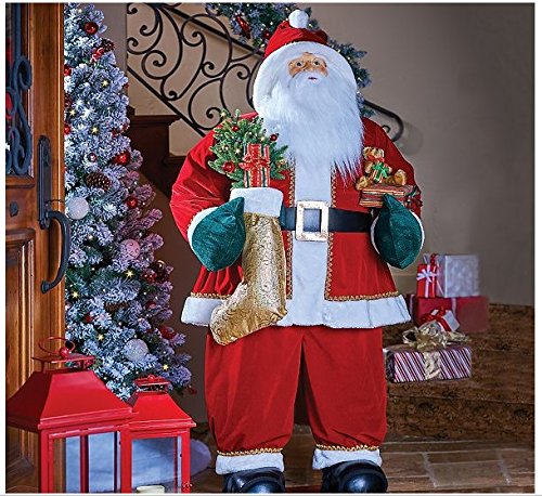 Life Size Christmas Decoration Indoor Santa Clause Figure Buy