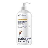 ATTITUDE Dishwashing Liquid, EWG Verified, Vegan