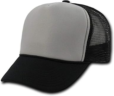 grey mesh hat