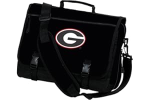 BROAD BAY Georgia Bulldogs Laptop Bag University of Georgia Messenger Bag or Computer Bag