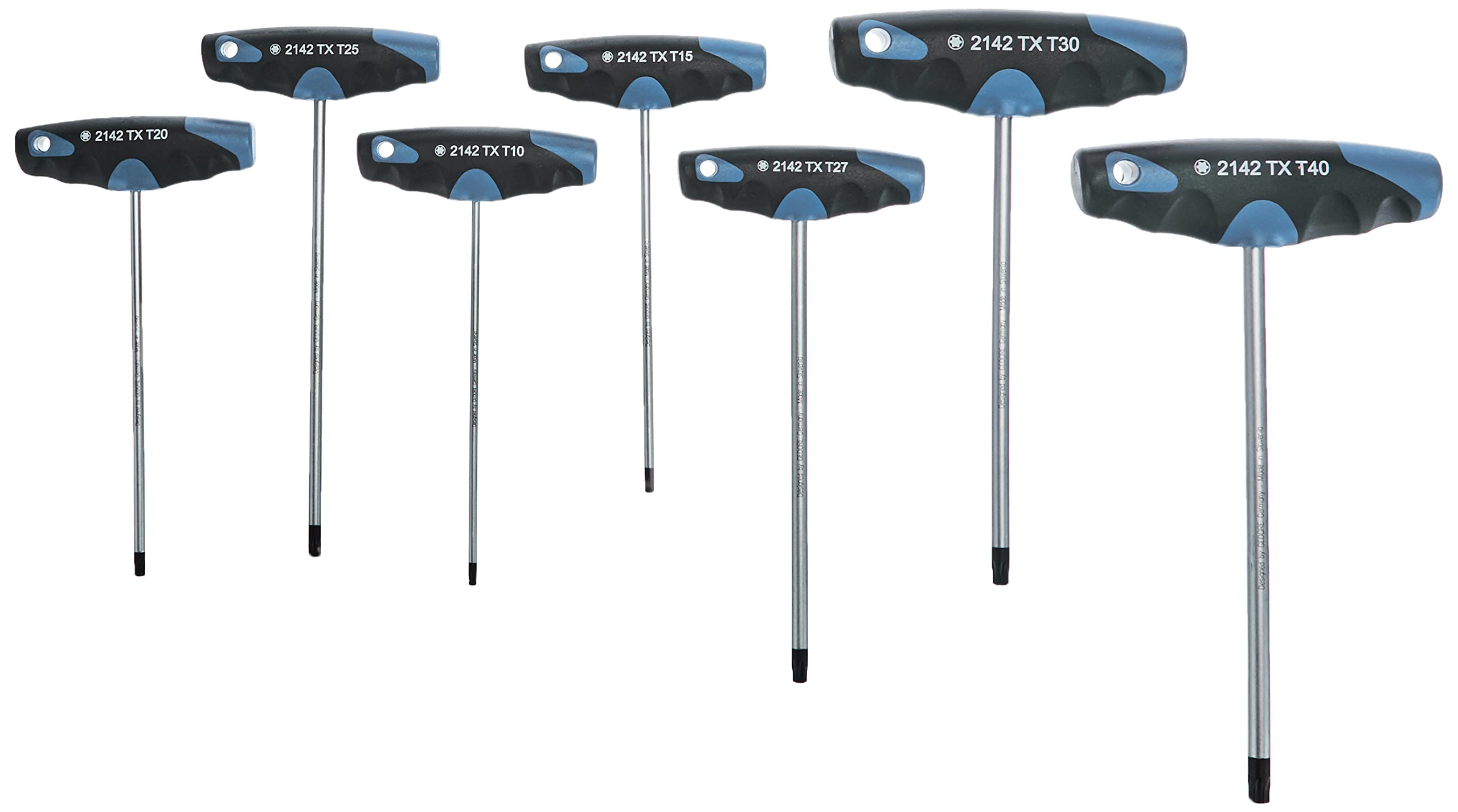 GEDORE 2142 TX-007 Screwdriver Set 7-Piece TX