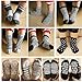 Pro1rise® Assorted 6 Pairs Non-skid Baby Boys Toddler Anti Slip Stretch Knit Stripes Star Cotton Grips Socks Slippers 12 - 36 Months